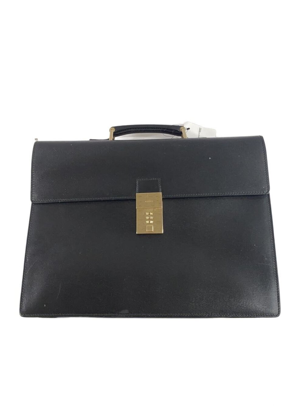 Gucci Briefcase Leather Black